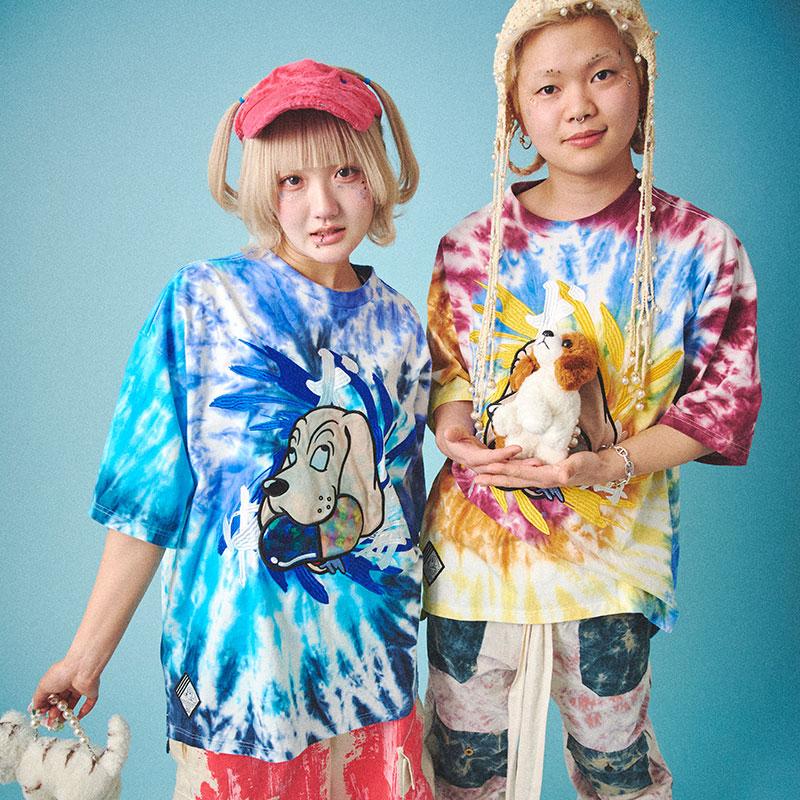 GALFY（ガルフィー） 犬中毒 Tee 半袖 Tシャツ 152017 #20 BLACK #70