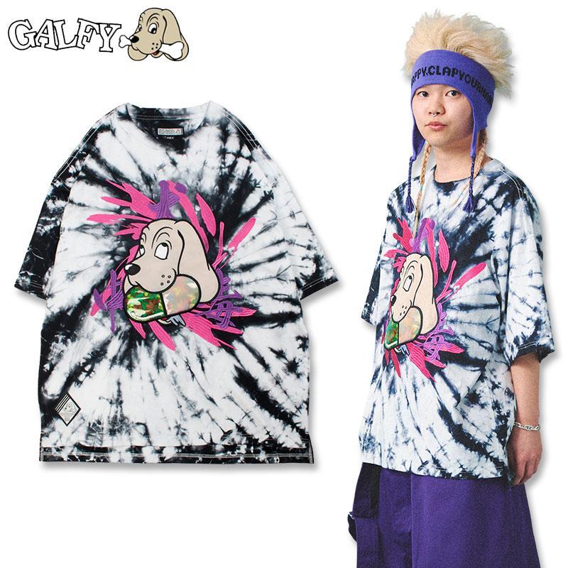 GALFY（ガルフィー） 犬中毒 Tee 半袖 Tシャツ 152017 #20 BLACK #70