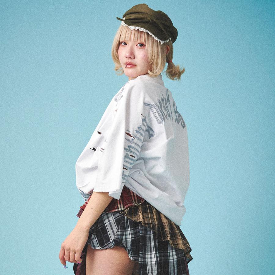 GALFY ガルフィー 病みに染まりし反戦 T シャツ Tee 152022 L