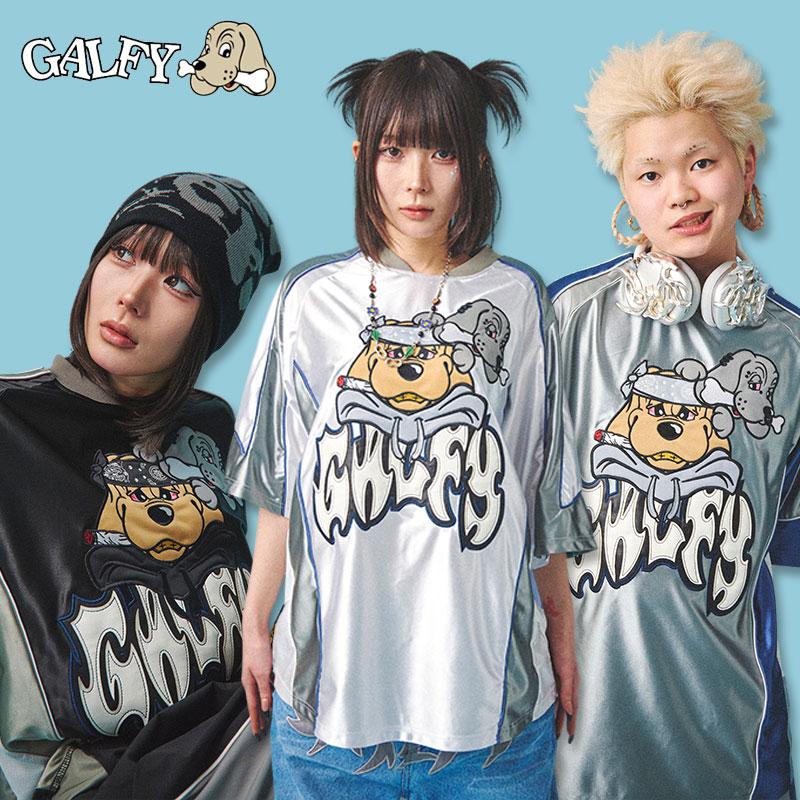 GALFY（ガルフィー） 病みに争いしサイバー Tシャツ 152026 #10 WHITE
