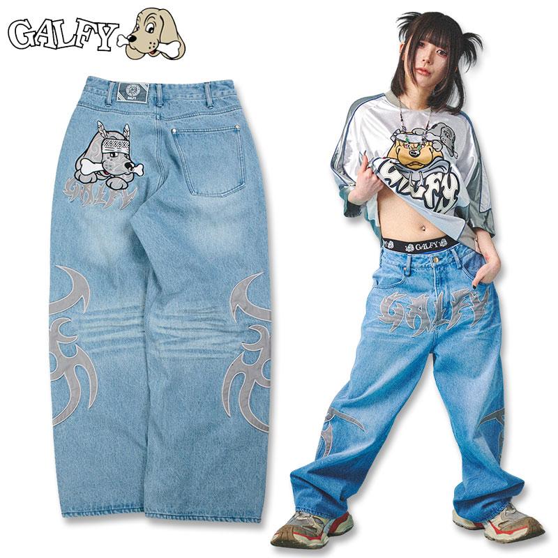 6/8までSALE／ガルフィー GALFY 部族長 デニム パンツ 152031 #20 