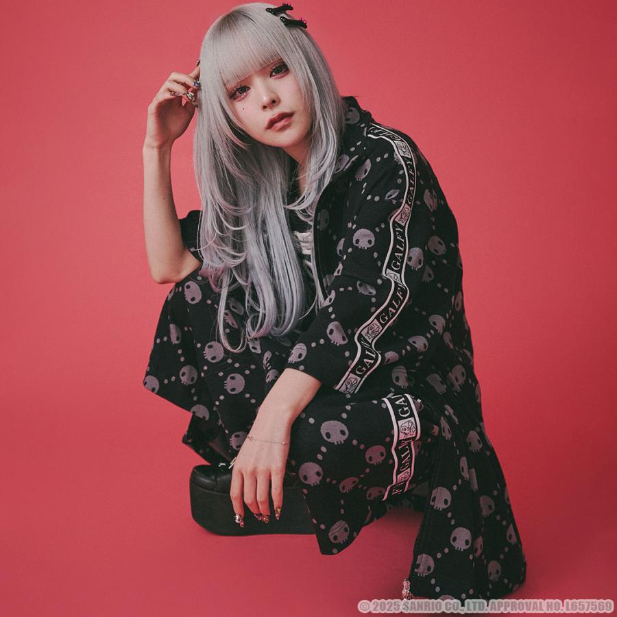 GALFY（ガルフィー） クロミ × コラボ ドクロだらけ夏セットアップ
