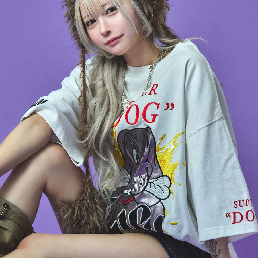 GALFY（ガルフィー） GALFY SUPER DOG Tee 半袖 Tシャツ 152092 L XL
