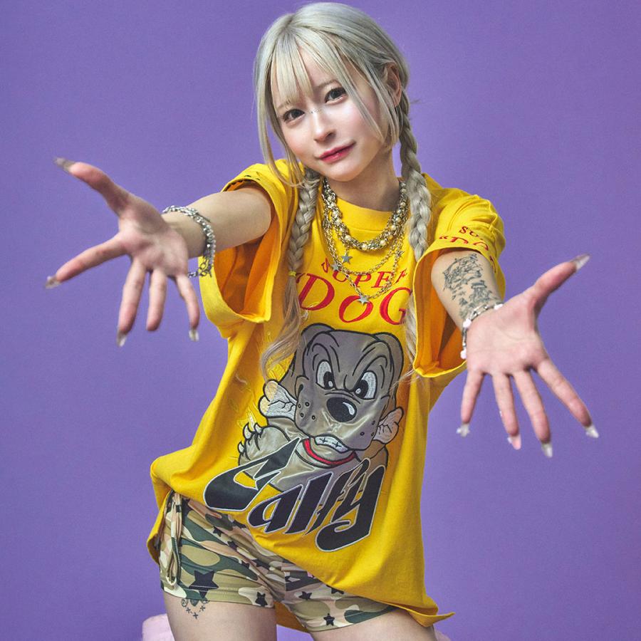 GALFY（ガルフィー） GALFY SUPER DOG Tee 半袖 Tシャツ 152092 L XL