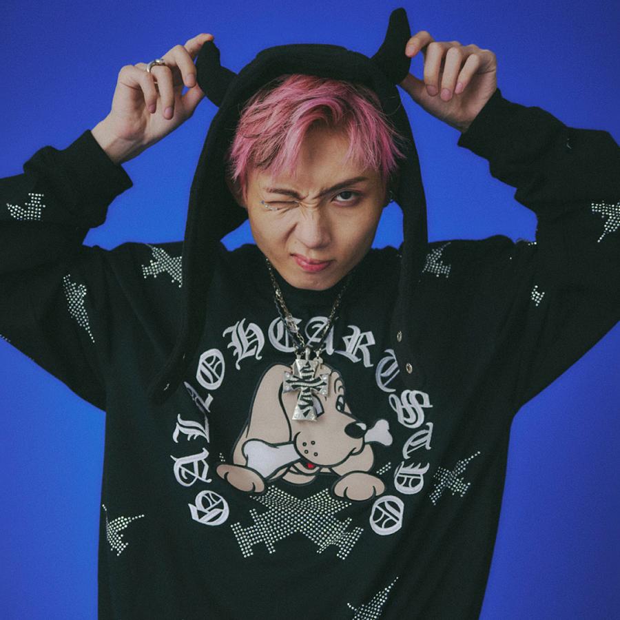 GALFY（ガルフィー） ピカピカ注射器犬ロンTee 長袖 Tシャツ 153029 犬