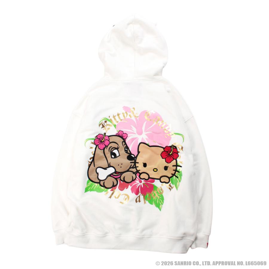 ガルフィー ハローキティ コラボ パーカー 男女兼用 XLサイズ 大型犬 GALFY（ガルフィー） キャンディー CANDY GALFY × HELLO KITTY コラボ