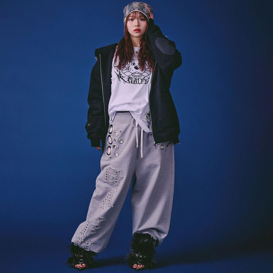 GALFY（ガルフィー） バチバチピアスパーカー 161023 #10 WHITE #20