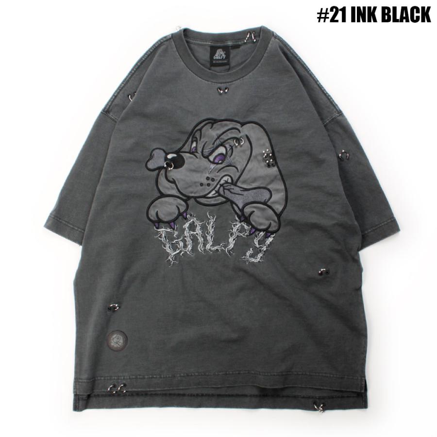 GALFY（ガルフィー） バチバチ ピアス Tee 162028 Tシャツ 半袖 犬 DOG