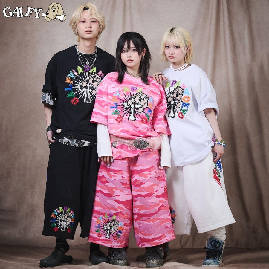 GALFY（ガルフィー） おしゃぶりワンワンカラフルロゴ Tee