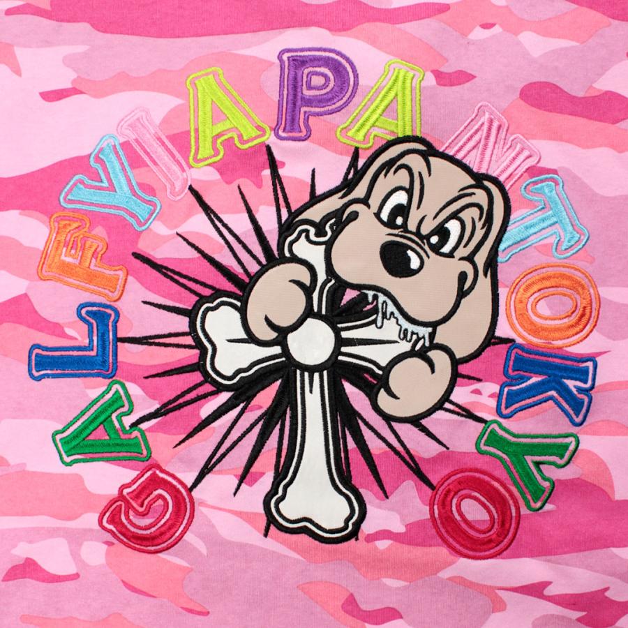 GALFY（ガルフィー） おしゃぶりワンワンカラフルロゴ Tee