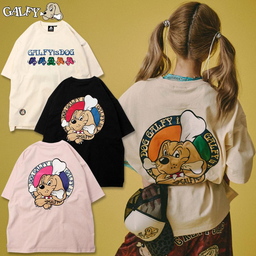 GALFY（ガルフィー） 復刻GALFY is DOG Tee 半袖 Tシャツ 162079