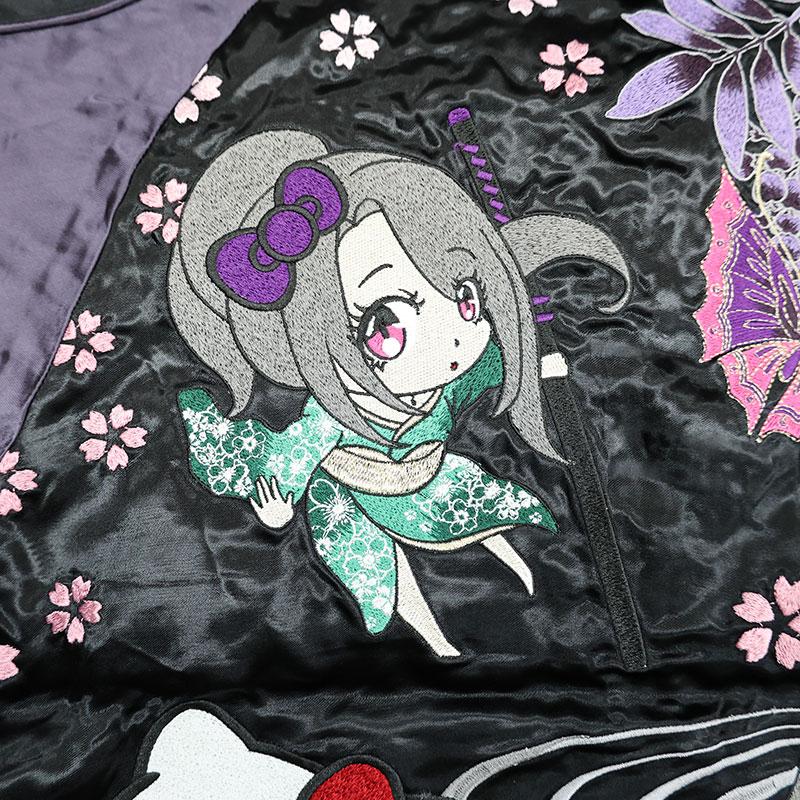 スカジャン抜刀 ハロー キティ 抜刀 娘 抜刀娘 絡繰魂 Hello Kitty