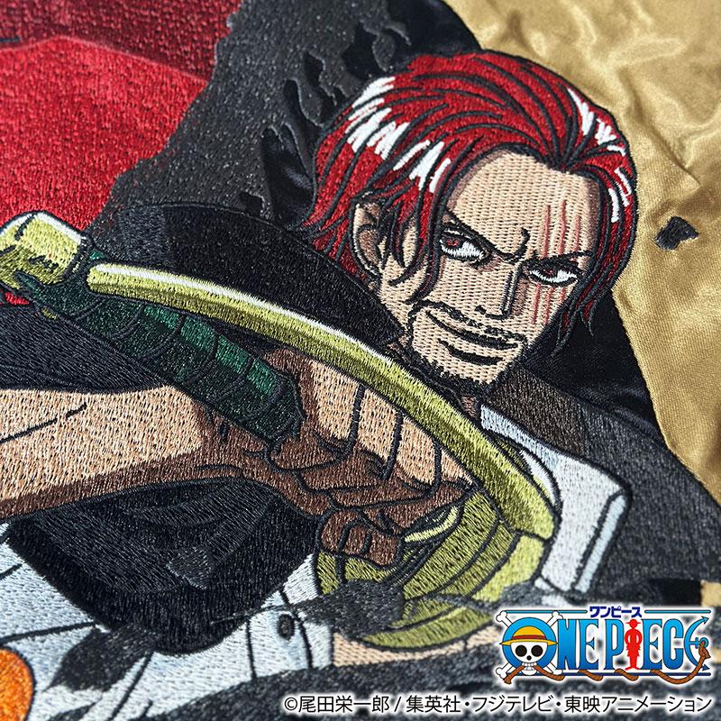 ぴ*ー様 ワンピーススカジャン シャンクス刺繍 ぴ*ー様 ワンピーススカジャン シャンクス刺繍 ぴ*ー様