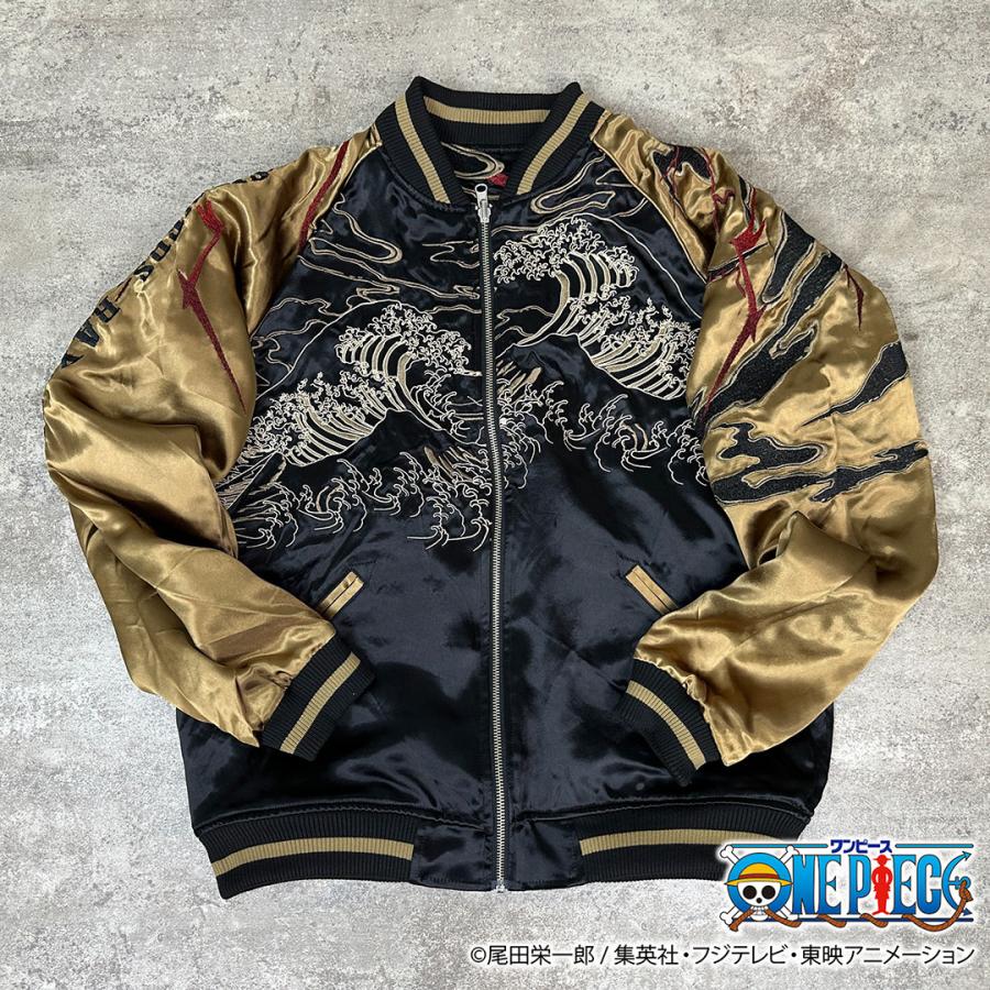 絡繰魂 粋 ワンピース ONEPIECE コラボ スカジャン ルフィ × レイリー