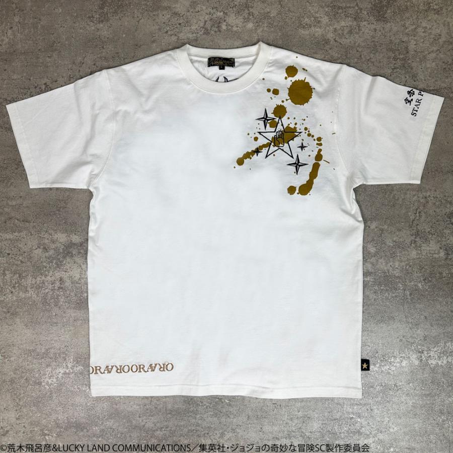 絡繰魂 × ジョジョの奇妙な冒険 空条承太郎 Tee 半袖 Tシャツ Tee