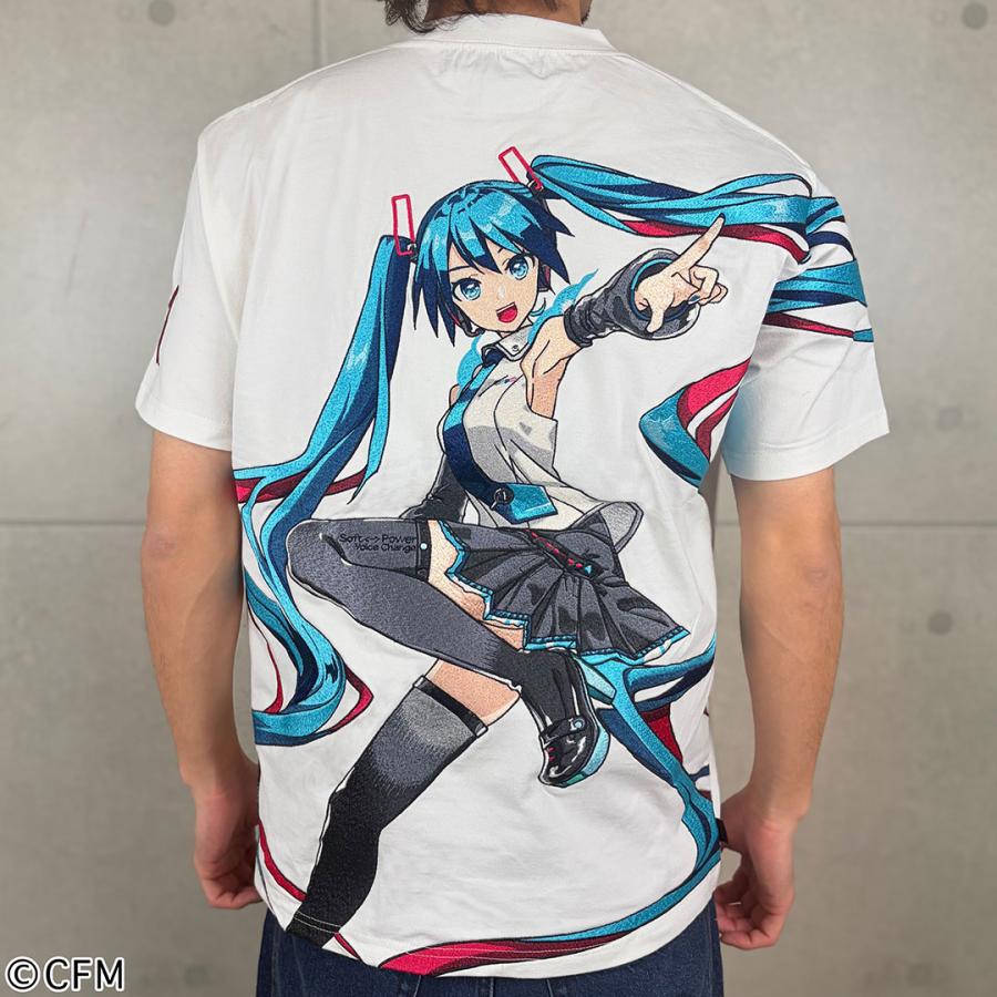 絡繰魂 × 初音ミク 【初音ミク】 爆音 TEE M L XL XXL #10 WHITE #20