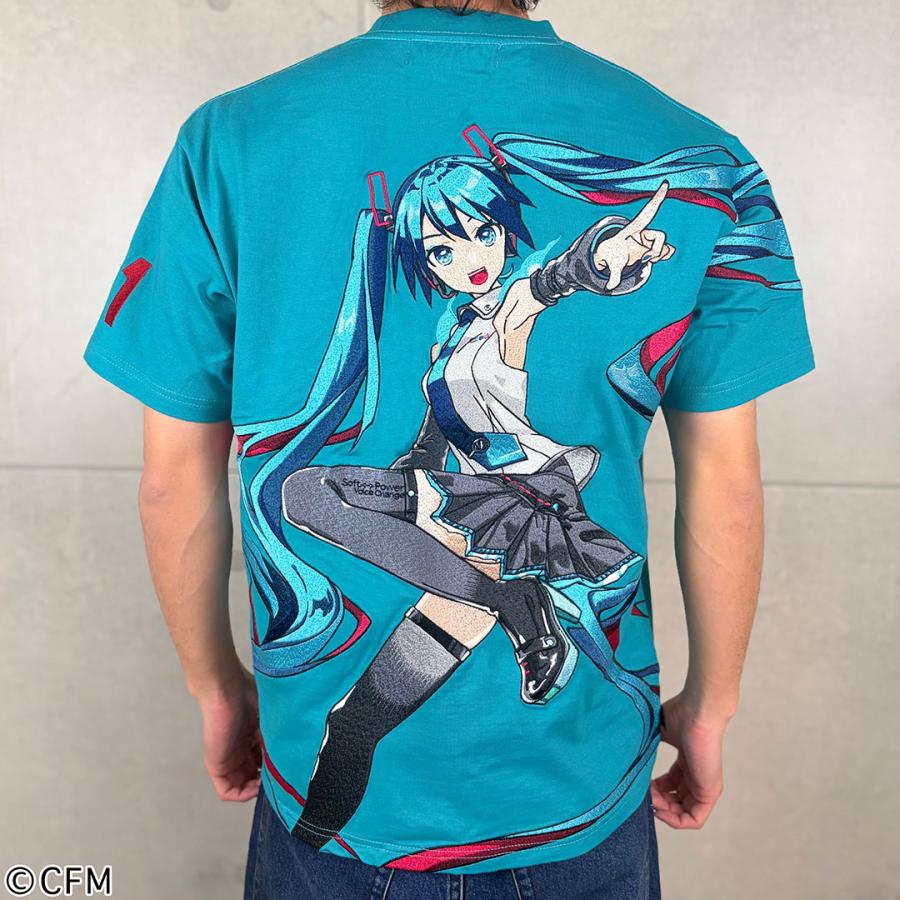 絡繰魂 × 初音ミク 【初音ミク】 爆音 TEE M L XL XXL #10 WHITE #20