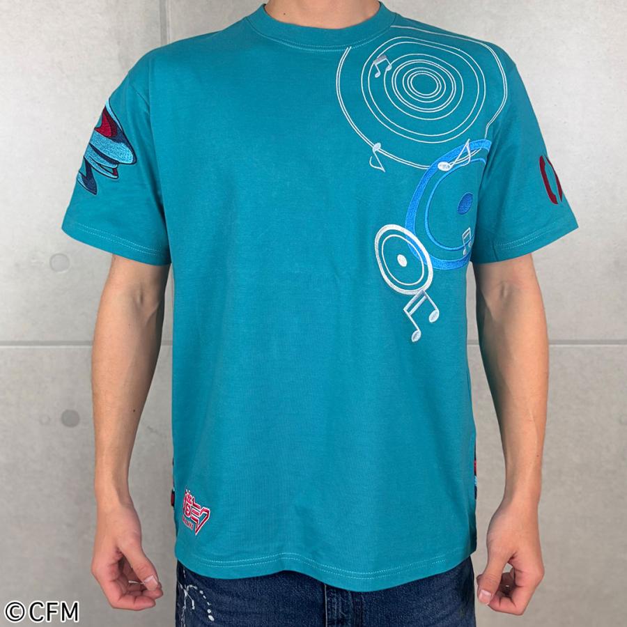 絡繰魂 × 初音ミク 【初音ミク】 爆音 TEE M L XL XXL #10 WHITE #20