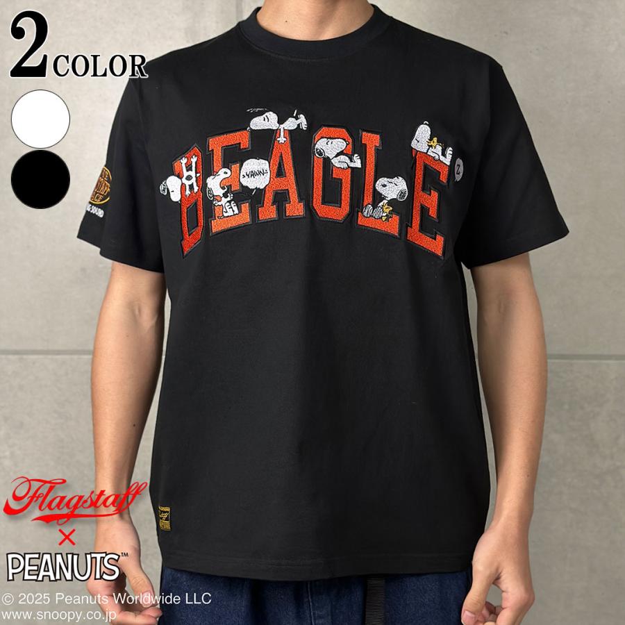 SNOOPY×Flag Staff BEAGLE Tシャツ　フラッグスタッフ PEANUTS Flag staff（フラッグスタッフ） SNOOPY×Flagstaff BEAGLE Tシャツ