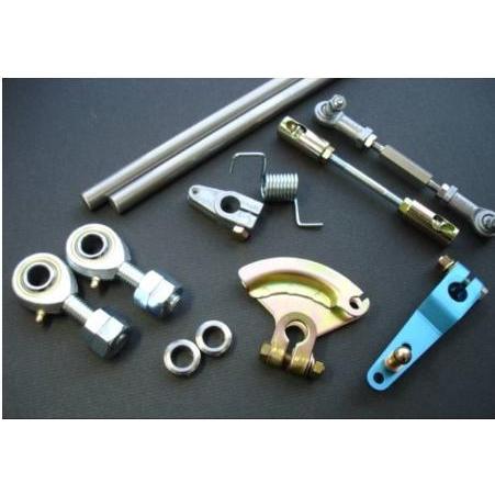 3穴ブルーリンクレバー 10Φ アルミ製 インマニリンケージ部品