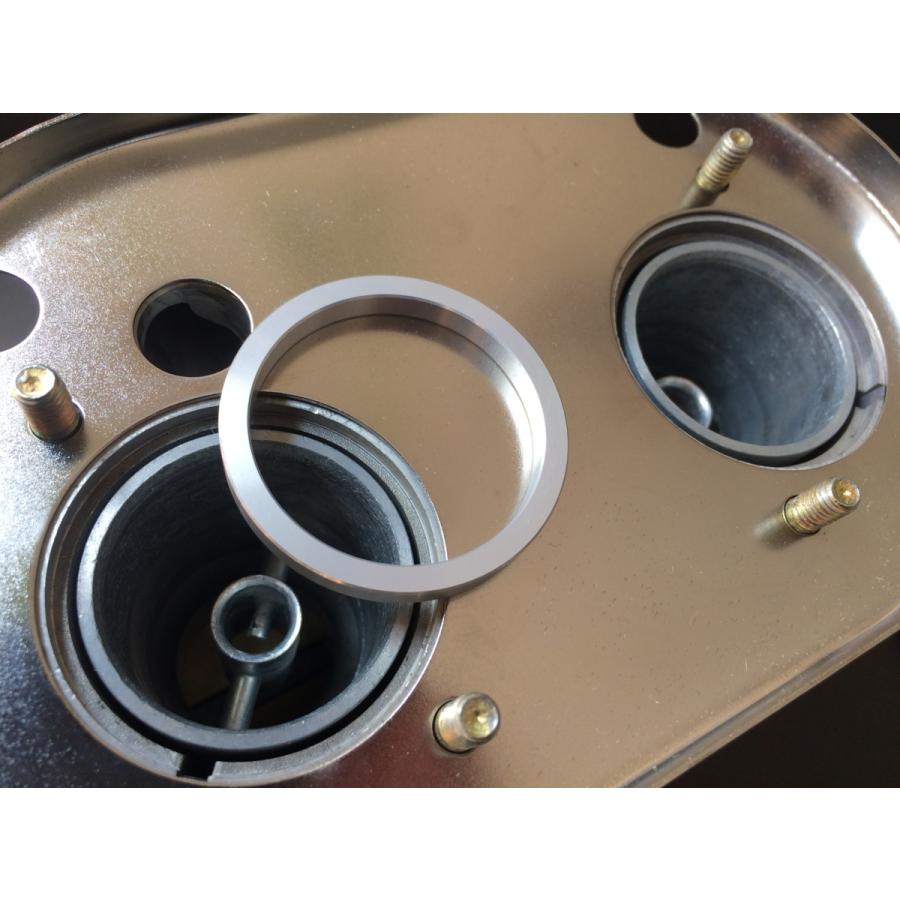 【値下げしました】ソレックス　旧車パーツ　エアークリーナー NEW☆ソレックスSOLEX/ウェーバーWEBER用ステンレス*エアーフィルター
