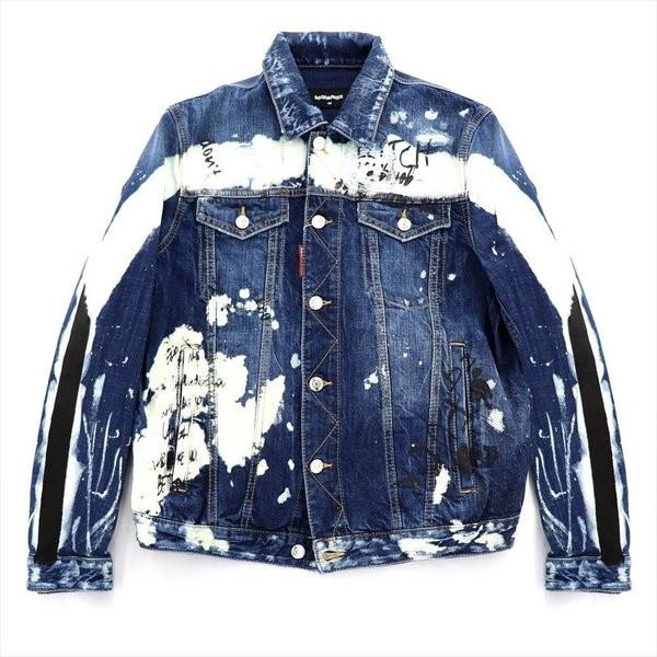 最大74％オフ！ DSQUARED2 DENIM JACKET 470 ディースクエアード
