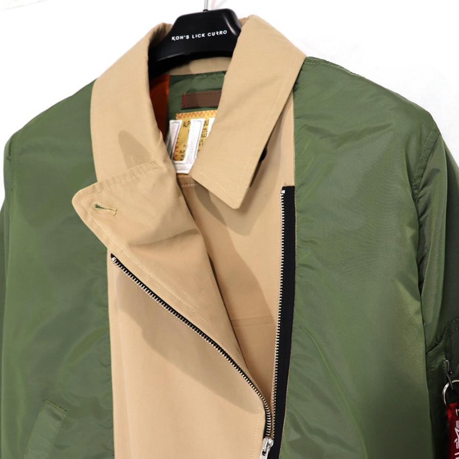 LUTZ HUELLE LZ BOMBER TRENCH ルッツヒュエル レディース アウター ブルゾン ジャケット MA-1 MA1 ミリタリー S｜w-class｜03