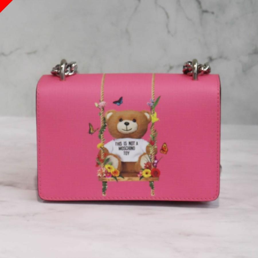 MOSCHINO KL8260753 モスキーノ レディース クマ プリント ロゴ