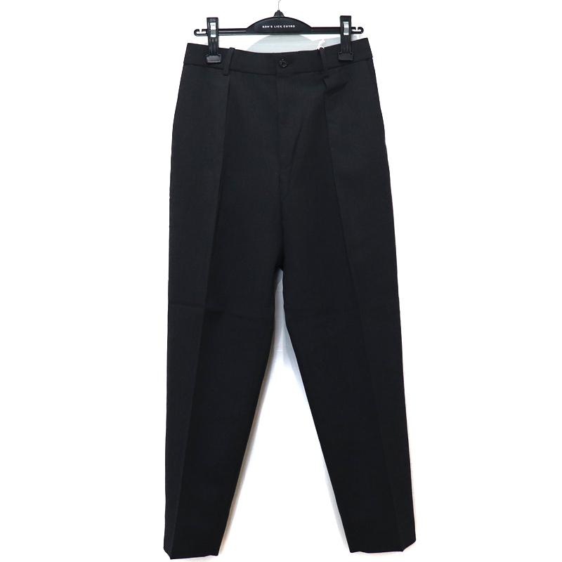 未使用 MARKAWARE マーカウェアスラックスウール混ストレートパンツ1