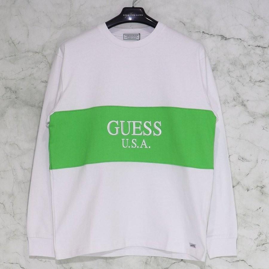guess green t shirt