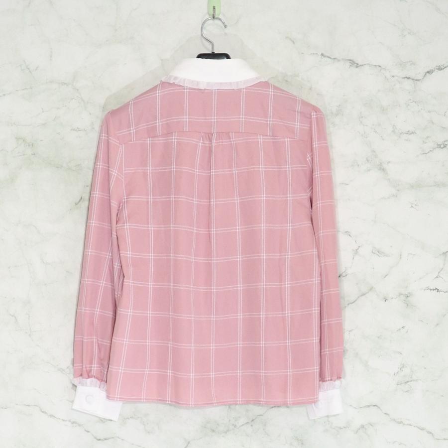 Sister Jane Check Jane Smock Shirt シスタージェーン レディース トップス チェック柄 長袖 ブラウス シャツ レース Xs W Class 通販 Paypayモール