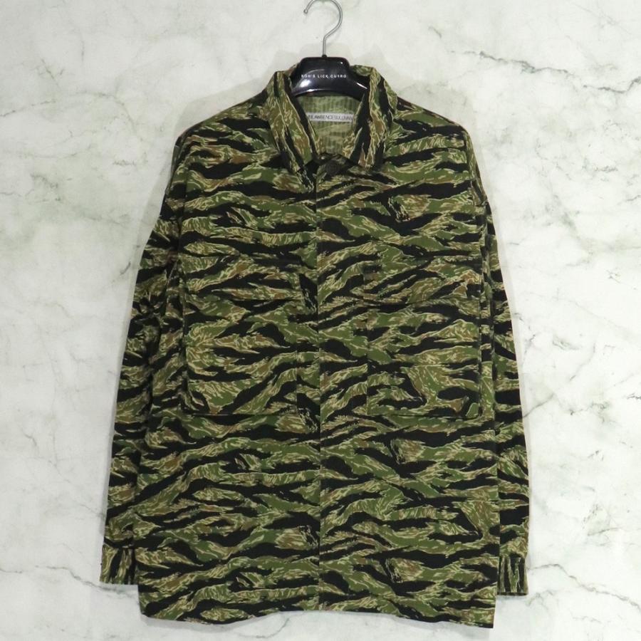 JHONLAWRENCE SULLIVAN CAMO PRINTED COTTON FIELD JACKET ジョンローレンスサリバン メンズ カモフラ ブルゾン ジャケット 44 46 S M｜w-class｜04