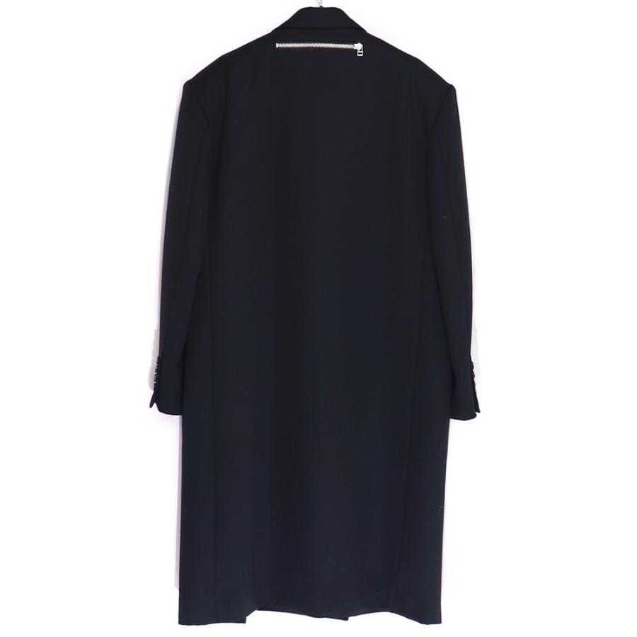 JOHNLAWRENCESULLIVAN WOOL DOUBLE BREASTED ZIPPED CORT ジョン 