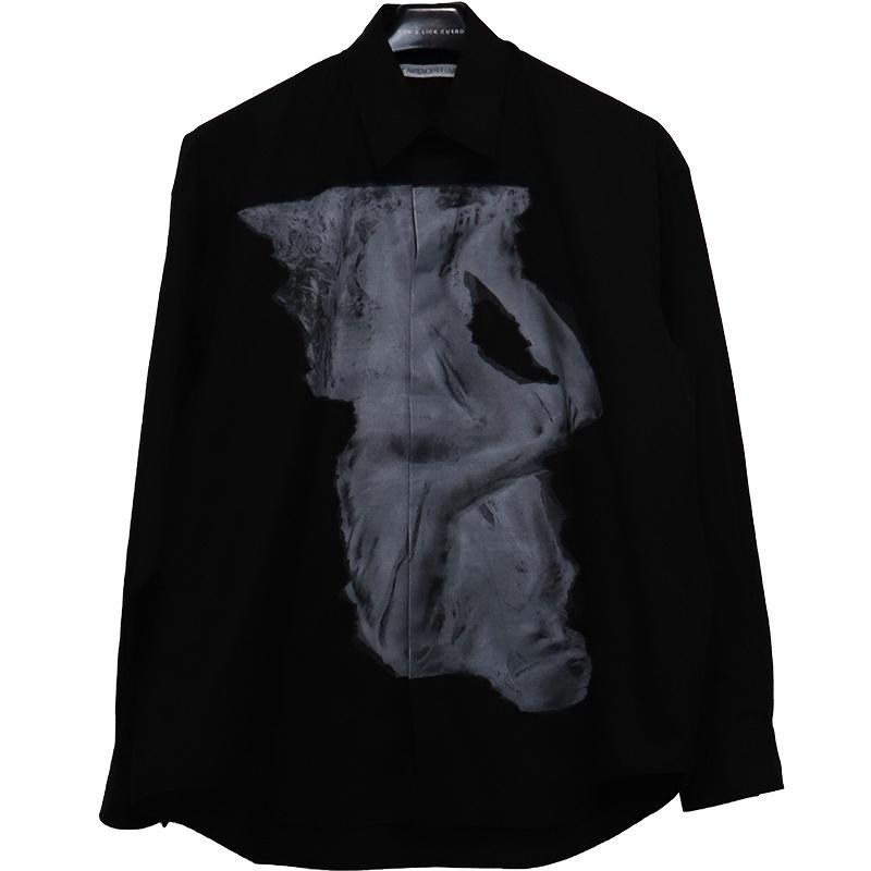 JOHN LAWRENCE SULLIVAN OVERSIZED PRINT SHIRT ジョンローレンスサリバン メンズ プリント シャツ 44  :1-121-2111-603-00-1:W-CLASS - 通販 - Yahoo!ショッピング