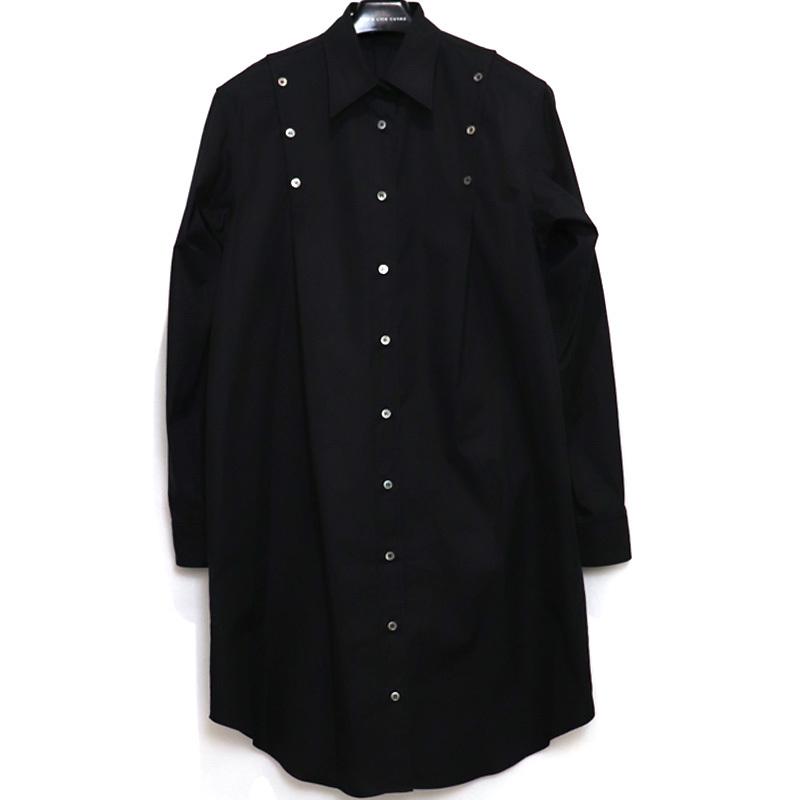 JOHN LAWRENCE SULLIVAN SHOULDER BUTTON SHIRT DRESS ジョン 