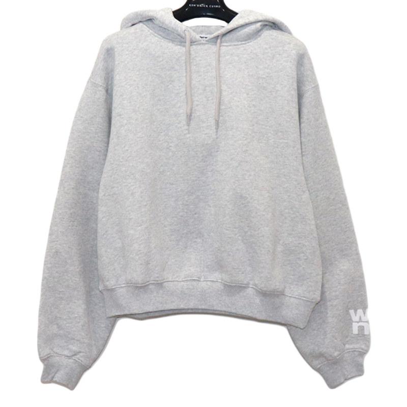 alexanderwang.t FOUNDA TION TERRY HOODIE アレキサンダーワン レディース スウェット フーディ パーカー XS  グレー : 1-123-2122-101-01-0 : W-CLASS - 通販 - Yahoo!ショッピング