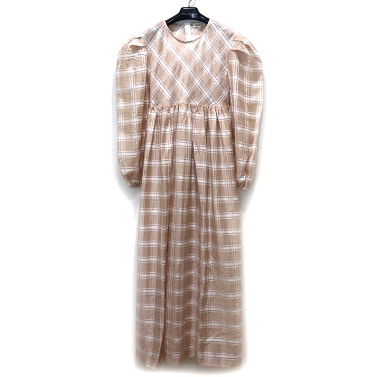 GHOSPELL Envelop Check Maxi Dress ゴスペル レディース チェック 