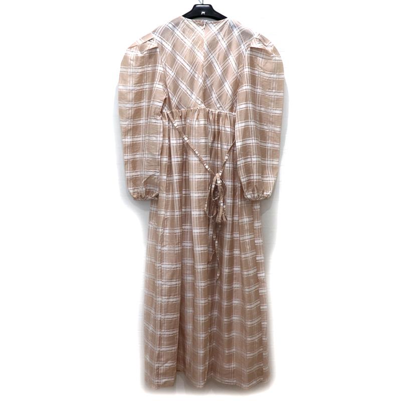 GHOSPELL Envelop Check Maxi Dress ゴスペル レディース チェック 