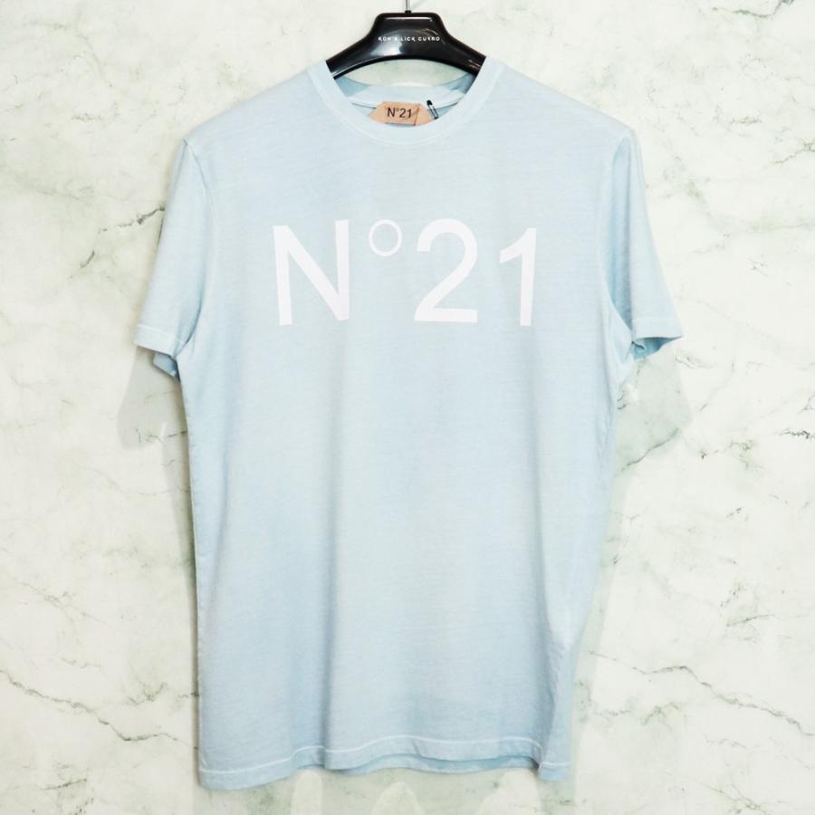 N°21 N゜21 / n21 Washed Logo T-shirt 19I-F041-4203 ヌメロ  