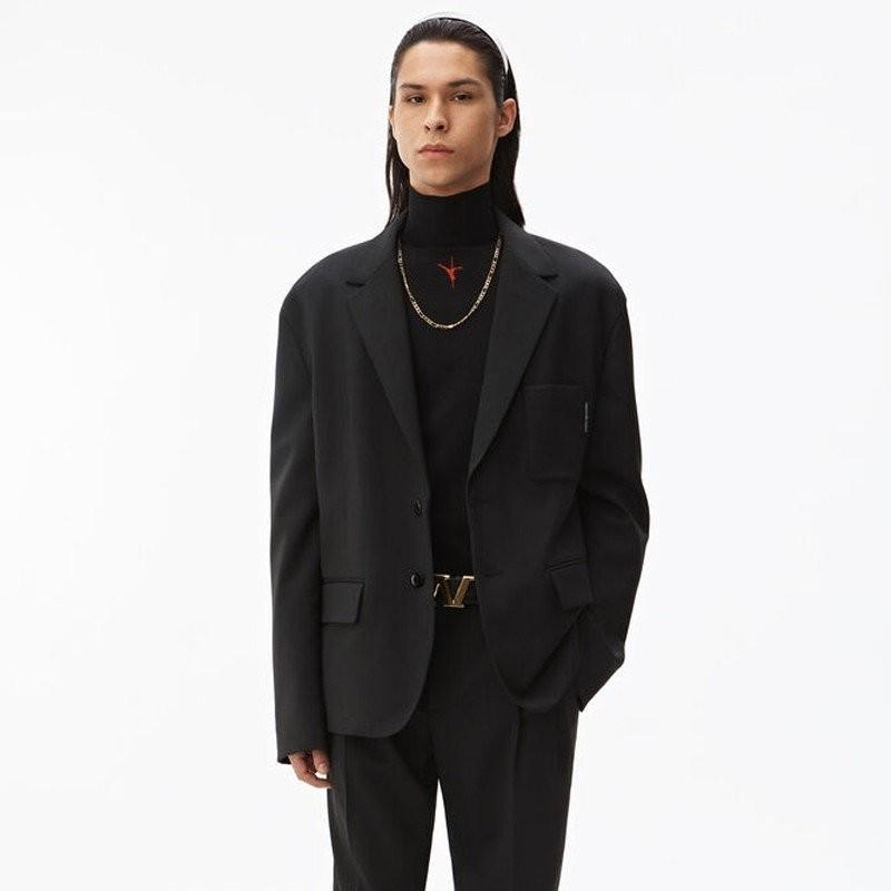 19aw Alexander Wang Oversize Stretch Mohair Blazer アレキサンダーワン メンズ ウール モヘヤ オーバーサイズ ジャケット S M W Class 通販 Paypayモール