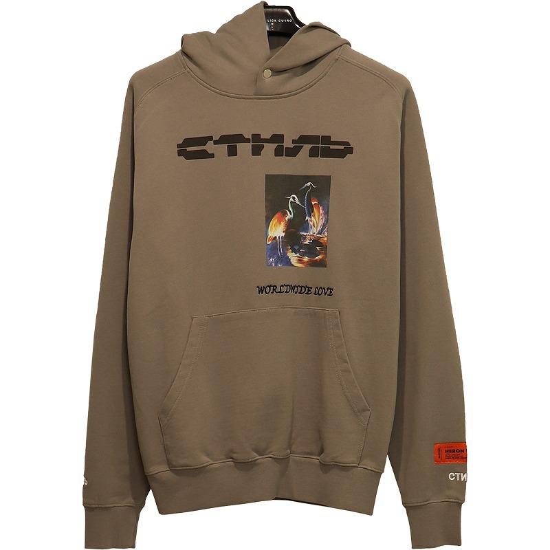 HERON PRESTON HOODIE INSERTS WWL HERON ヘロンプレス メンズ トップス スウェット プルオーバー パーカー フーディ S M
