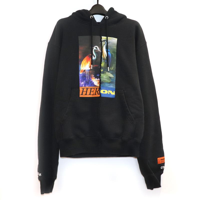 HERON PRESTON HOODIE SPLIT HERONS ヘロンプレストン トップス