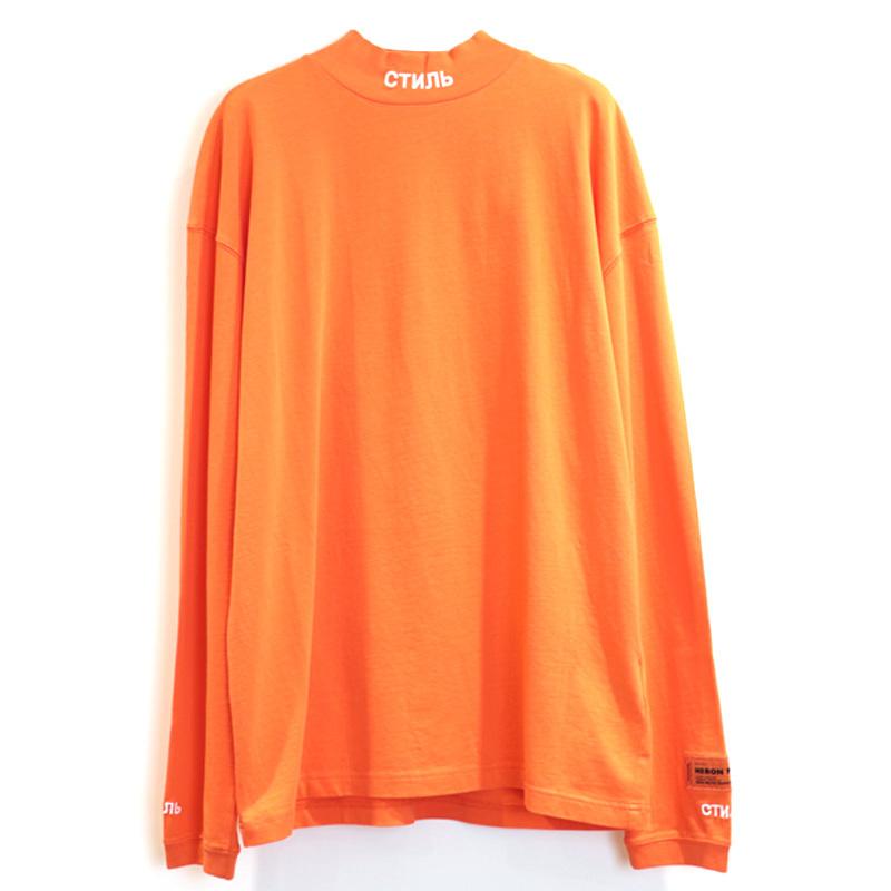正規品直輸入】 22SS HERON PRESTON LS TURTLENECK CTNMB ヘロン