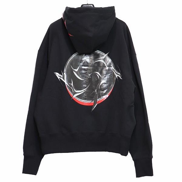 ARCHON / AR GUCCIMAZE FANNING-HOODIE  アルコン 春夏  メンズ トップス オーバーサイズ プリント スウェット プルオーバー フーディ パーカー｜w-class｜02