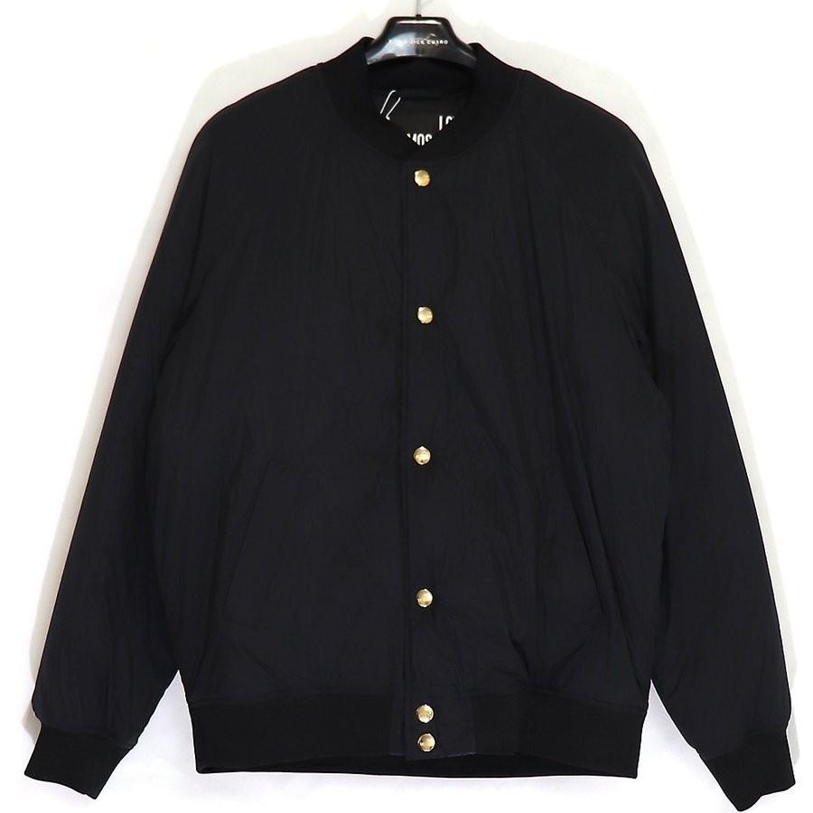 LOVE MOSCHINO BLACK LOGO BOMBER ラブ モスキーノ メンズ アウター 