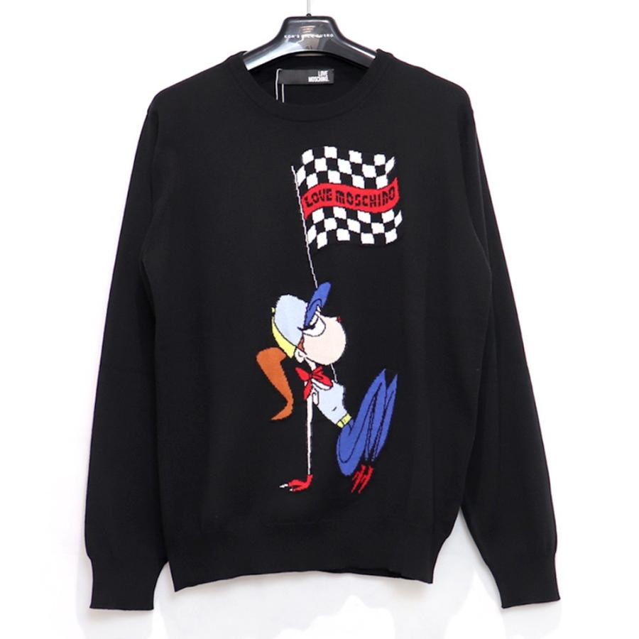 おしゃれ ss Love Moschino Lmo キャラクタープリントニット ラブモスキーノ 春夏 レディース トップス プリント 長袖 ニット プルオーバー セーター 40 L W Class 通販 Paypayモール わけあり並の激安価格 Www Skylanceronline Com