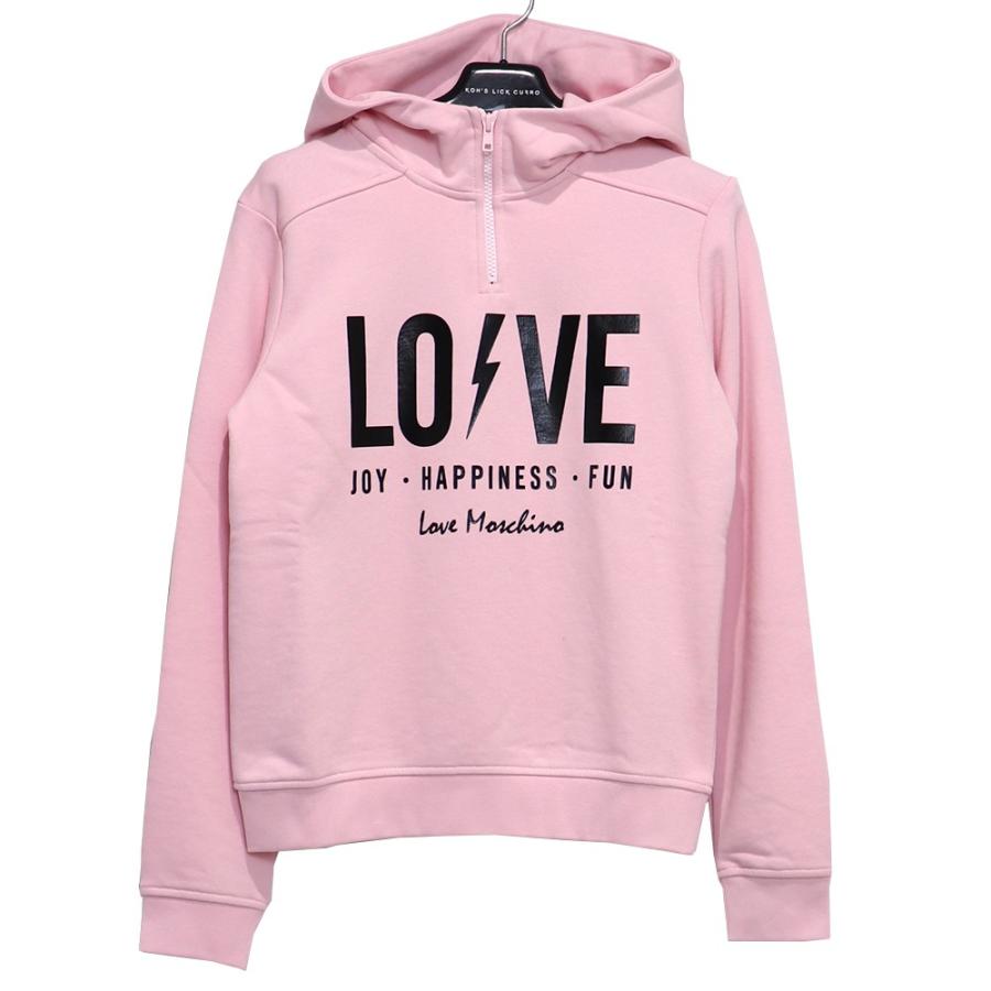 ss Love Moschino Lmo Love ロゴパーカー ラブモスキーノ 春夏 レディース トップス プリント スウェット プルオーバー オーバーサイズ ビッグ 40 L W Class 通販 Paypayモール