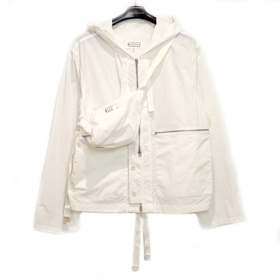 ss Maison Margiela リサイクル ナイロン スポーツ ジャケット メゾンマルジェラ メンズ アウター フード ブルゾン 48 L W Class 通販 Paypayモール
