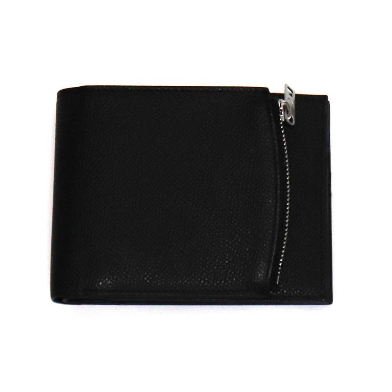 Maison Margiela Leather Zip Wallet メゾンマルジェラ メンズ 牛革 レザー ウォレット 二つ折り 財布 ブラック  W-CLASS - 通販 - PayPayモール