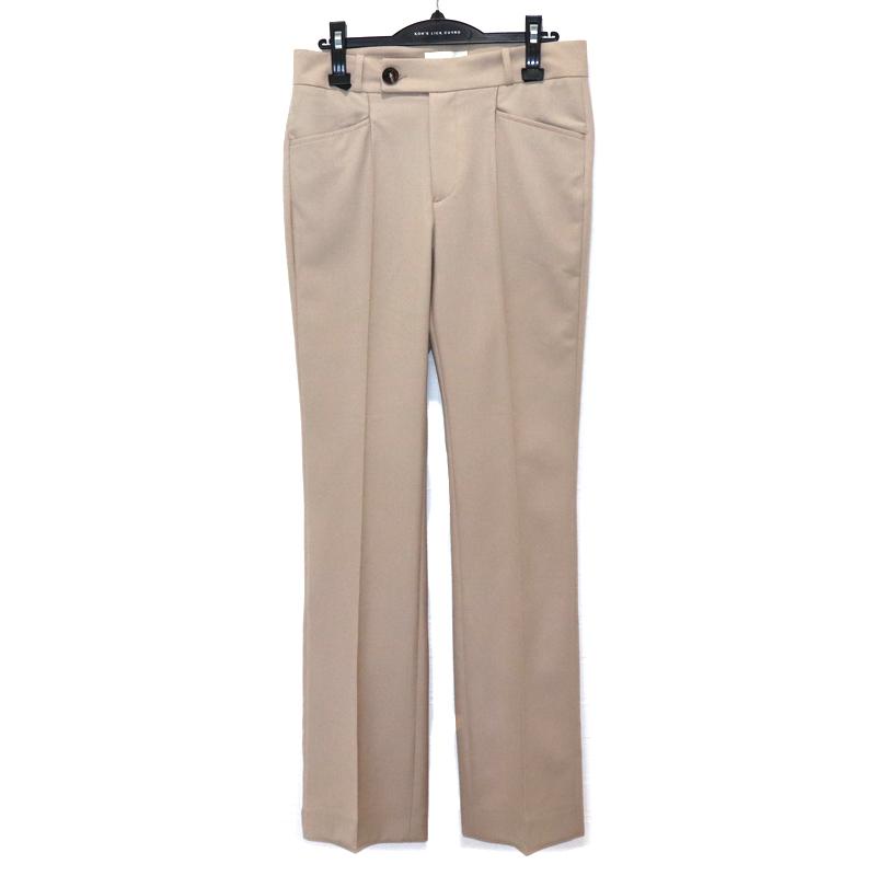 21AW ERNEST W. BAKER FLARE TROUSERS アーネストダブルベーカー メンズ ストライプ フレア トラウザーズ